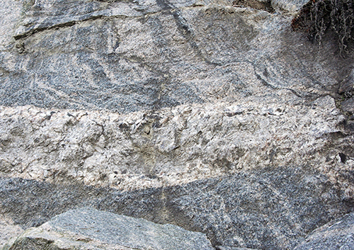banded granite
