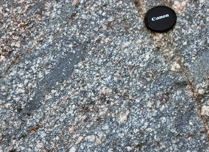 Granitic protolith with xenoliths of Punco-Viscana