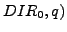$ DIR_0,q)$