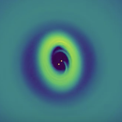 shadows cast on a protoplanetary disc