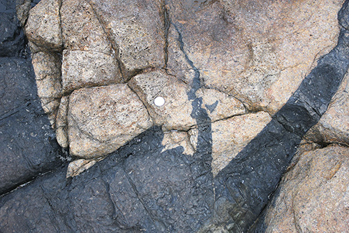 Basaltic dyke