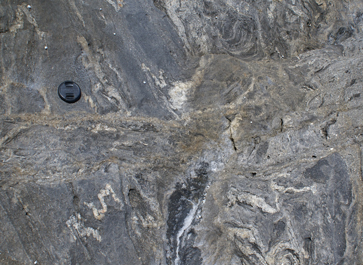 magma channel in migmatite