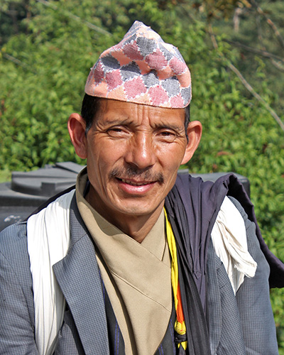 Nepali salesman